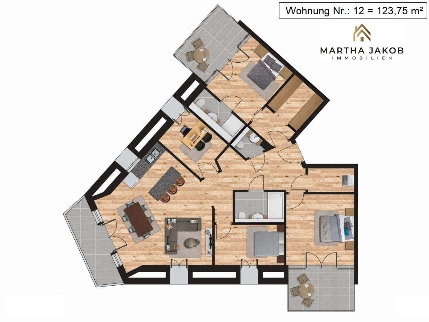 Thumbnail-Haus zum Mieten in Bremen 1.794,00 € 123.75 m²