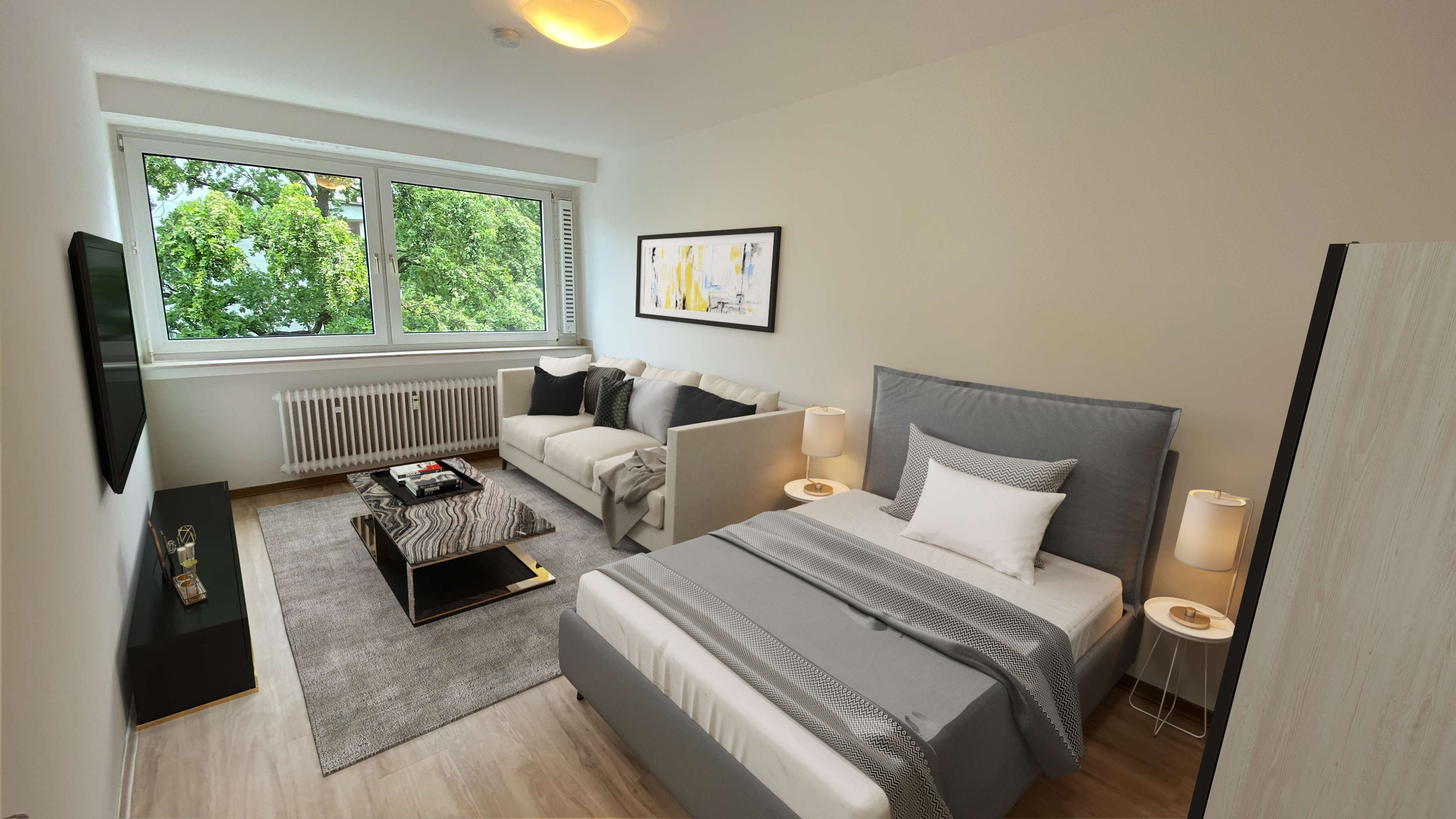 Thumbnail-Wohnung zum Mieten in Frankfurt am Main 630,00 € 24 m²