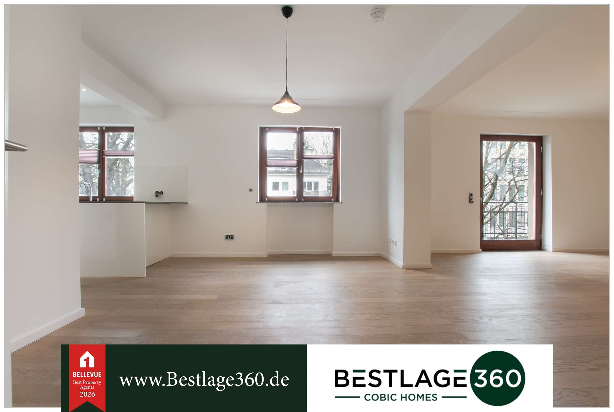 Thumbnail-Wohnung zum Mieten in Frankfurt 2.950,00 € 135.02 m²