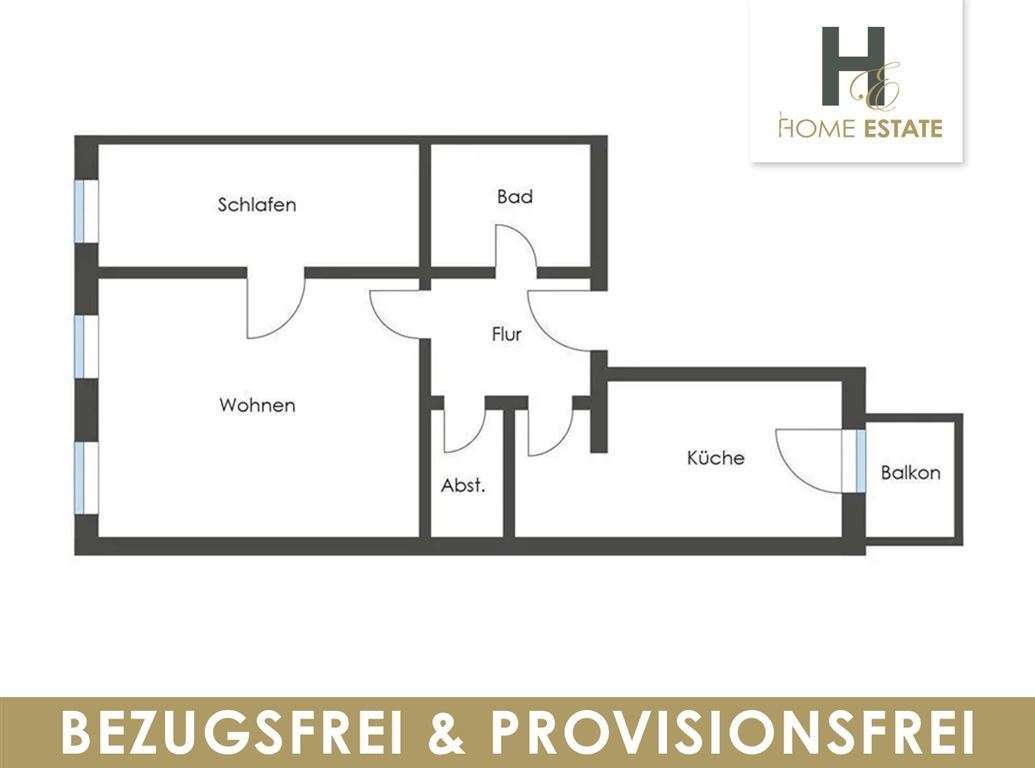 Thumbnail-Wohnung zum Kaufen in Leipzig 194.000,00 € 60 m²