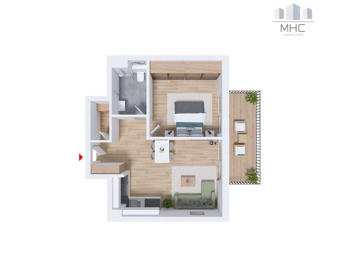 Thumbnail-Wohnung zum Kaufen in Schwäbisch Gmünd 259.600,00 € 50.81 m²