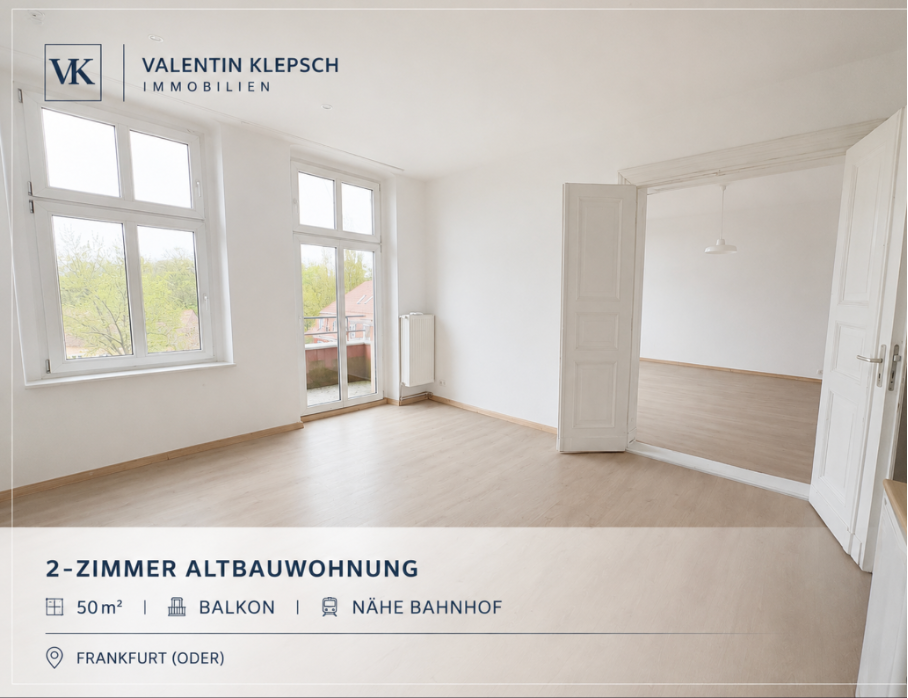 Thumbnail-Wohnung zum Mieten in Frankfurt (Oder) 430,00 € 50 m²