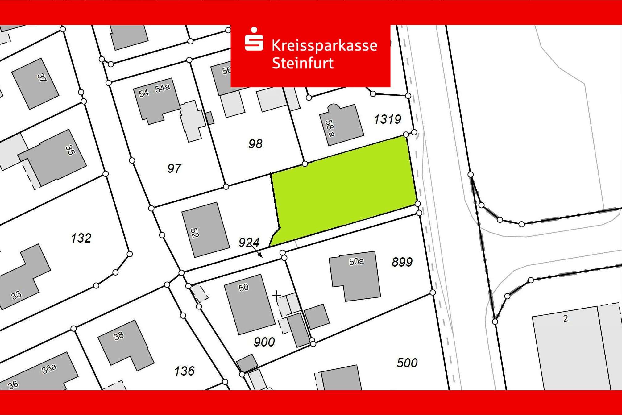 Thumbnail-Grundstück zu verkaufen in Ibbenbüren 132.000,00 € 755 m²