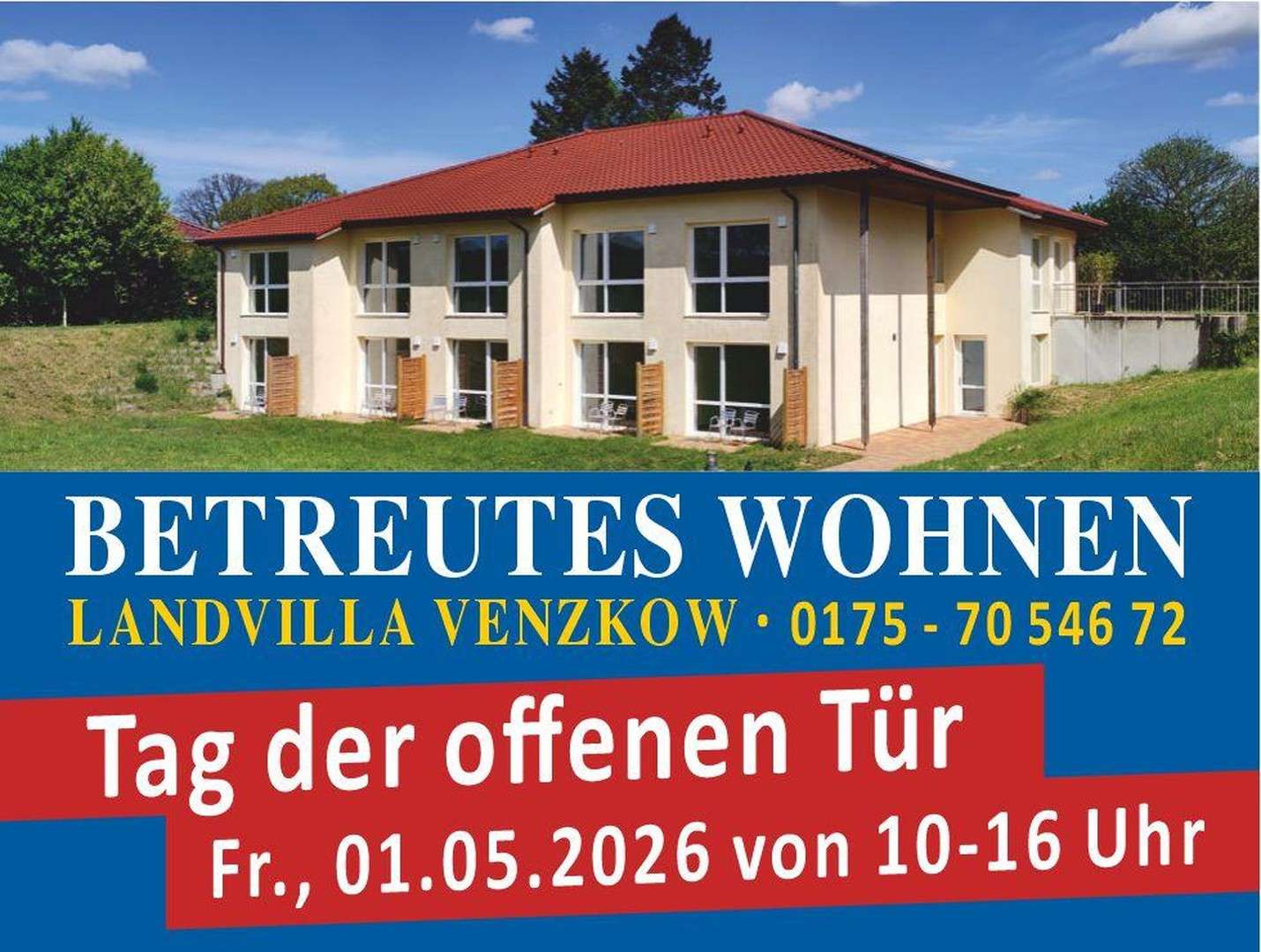 Thumbnail-Wohnung zum Mieten in Venzkow 398,00 € 24 m²