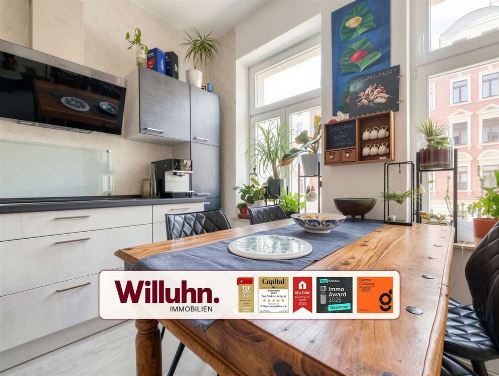 Thumbnail-Wohnung zum Kaufen in Leipzig 210.000,00 € 59.54 m²