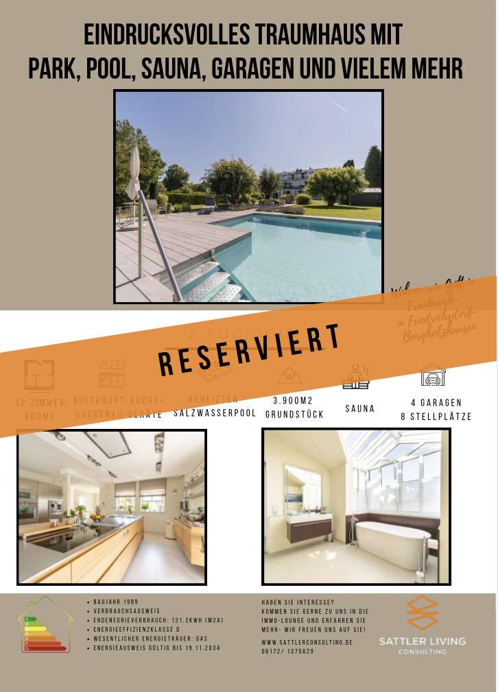 Thumbnail-Haus zum Kaufen in Friedrichsdorf Burgholzhausen vor der Höhe 2.500.000,00 € 600 m²
