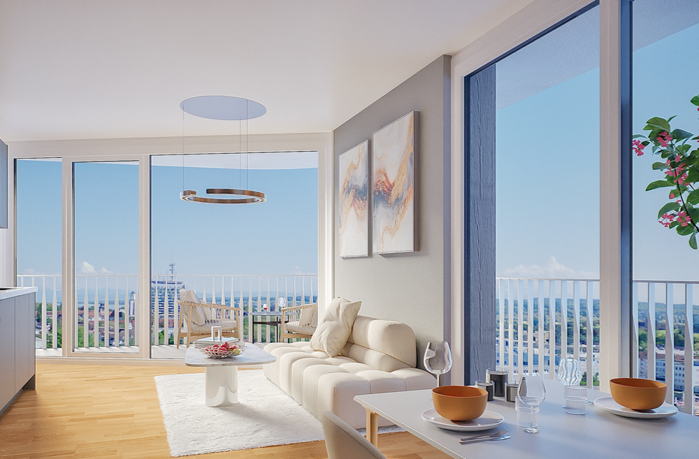 Thumbnail-Wohnung zum Kaufen in Konstanz 405.600,00 € 51.1 m²