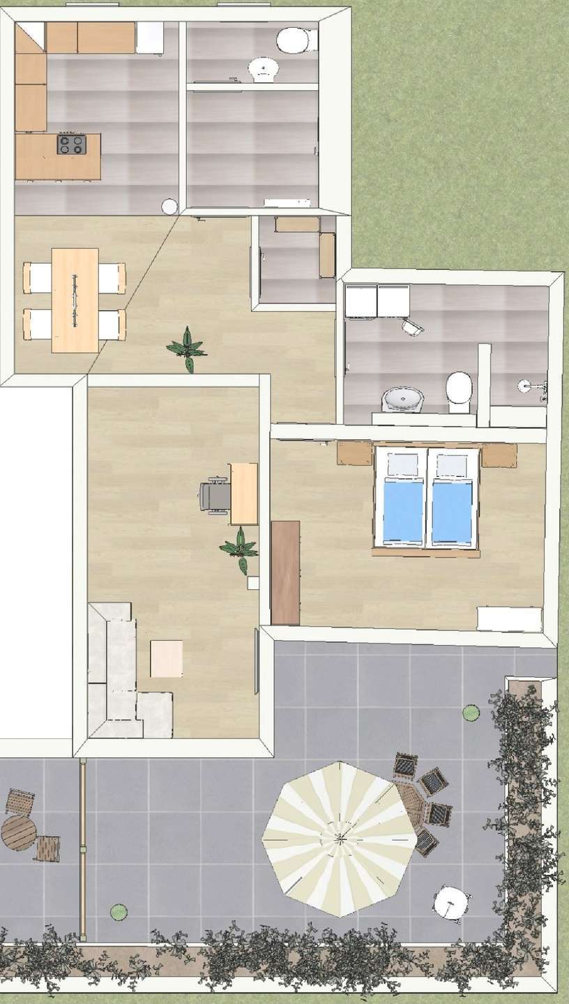 Thumbnail-Wohnung zum Mieten in Weikersheim 950,00 € 107 m²