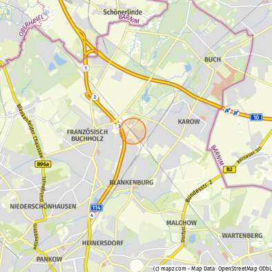 Thumbnail-Grundstück zu verkaufen in Karow 279.000,00 € 1014 m²