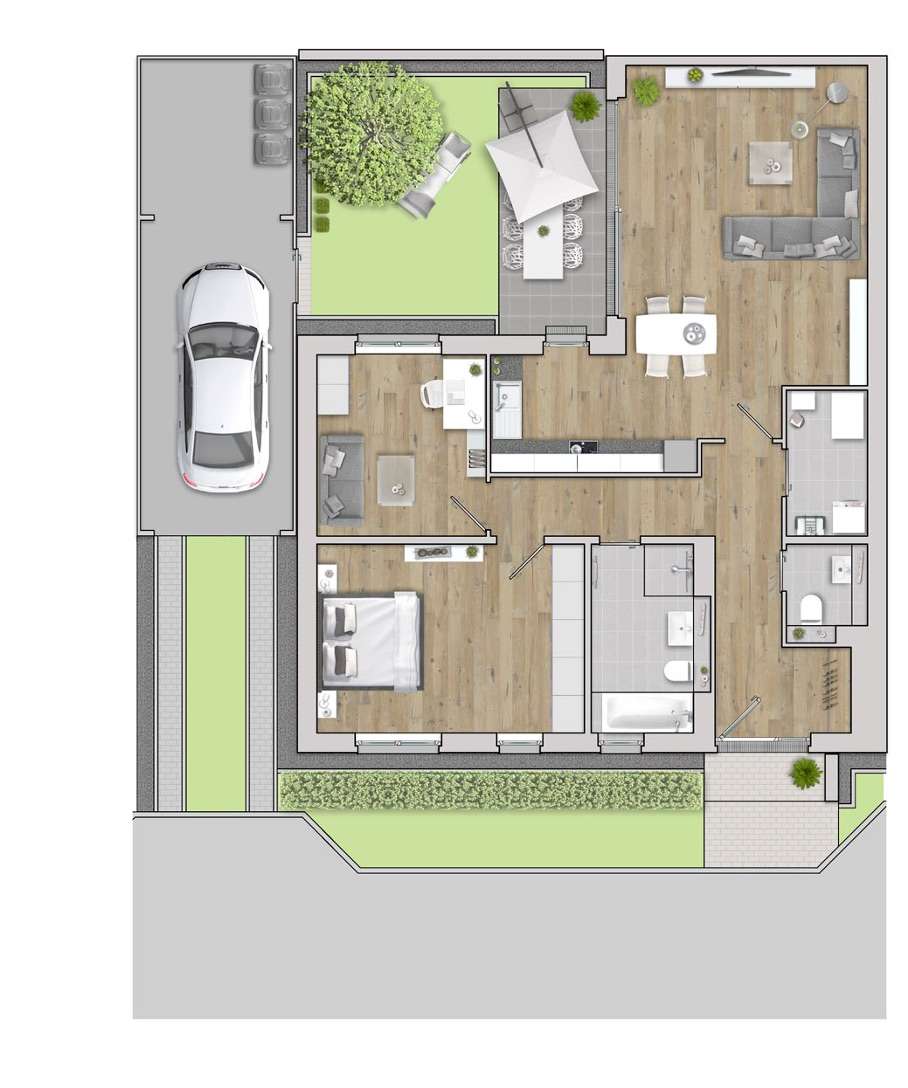 Thumbnail-Wohnung zum Kaufen in Monheim 599.500,00 € 92 m²