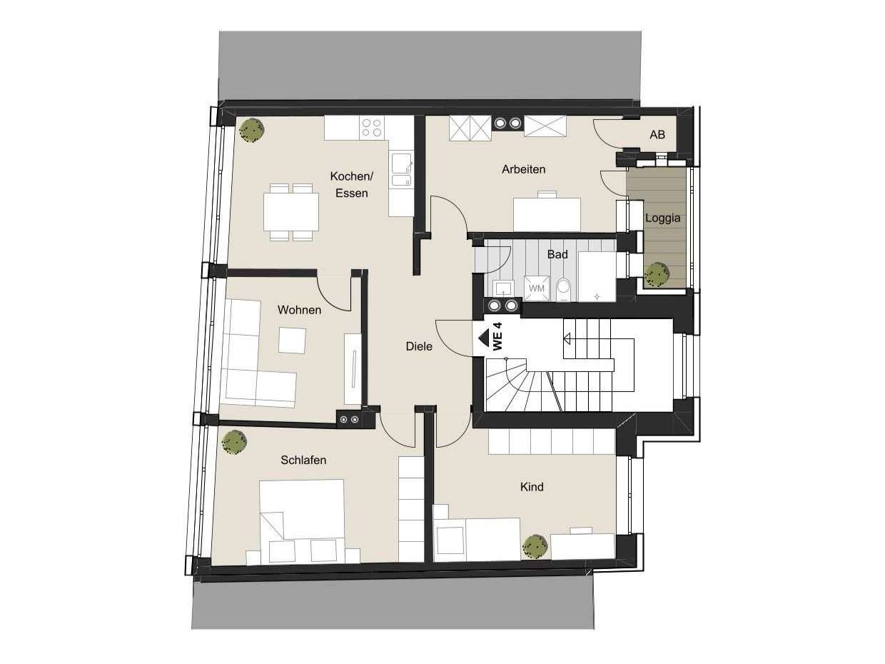 Thumbnail-Wohnung zum Kaufen in Köln 579.000,00 € 87 m²