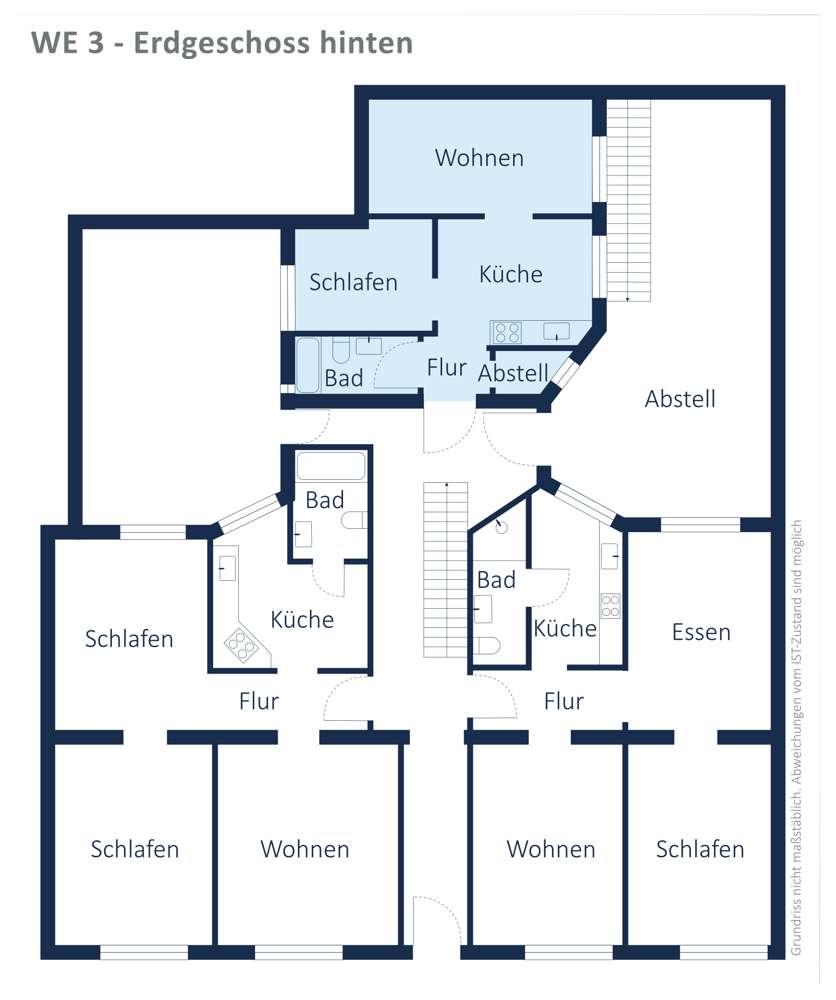 Thumbnail-Wohnung zum Kaufen in Düsseldorf 199.000,00 € 39 m²