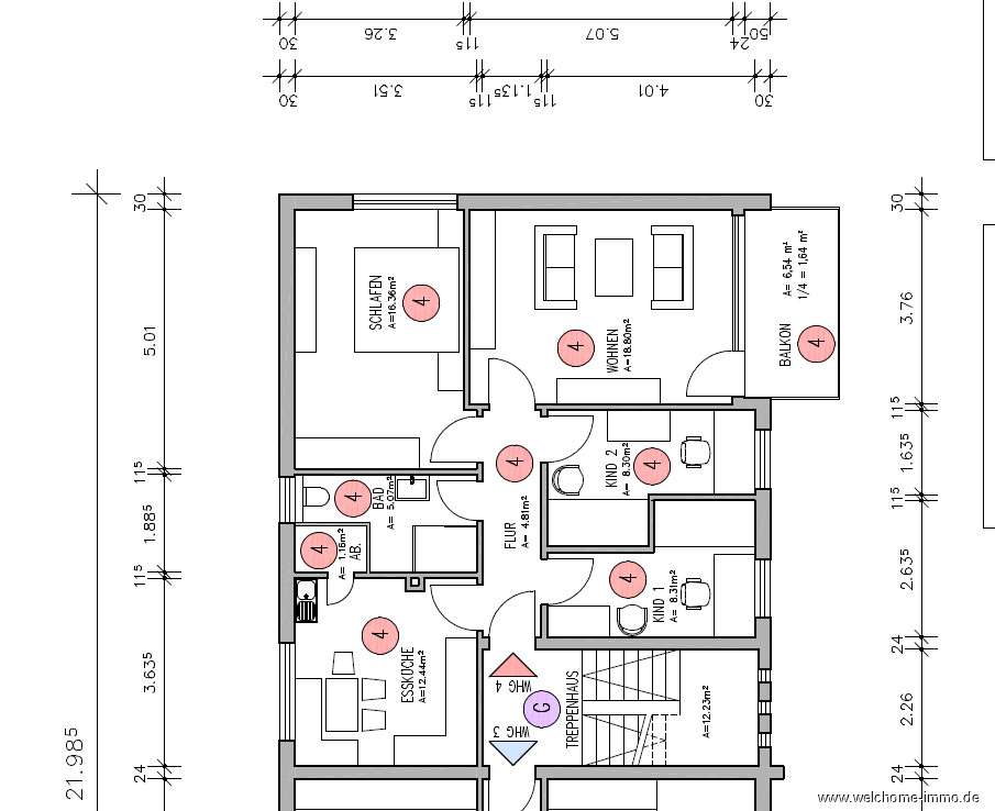 Thumbnail-Wohnung zum Kaufen in Meschede 150.000,00 € 77 m²