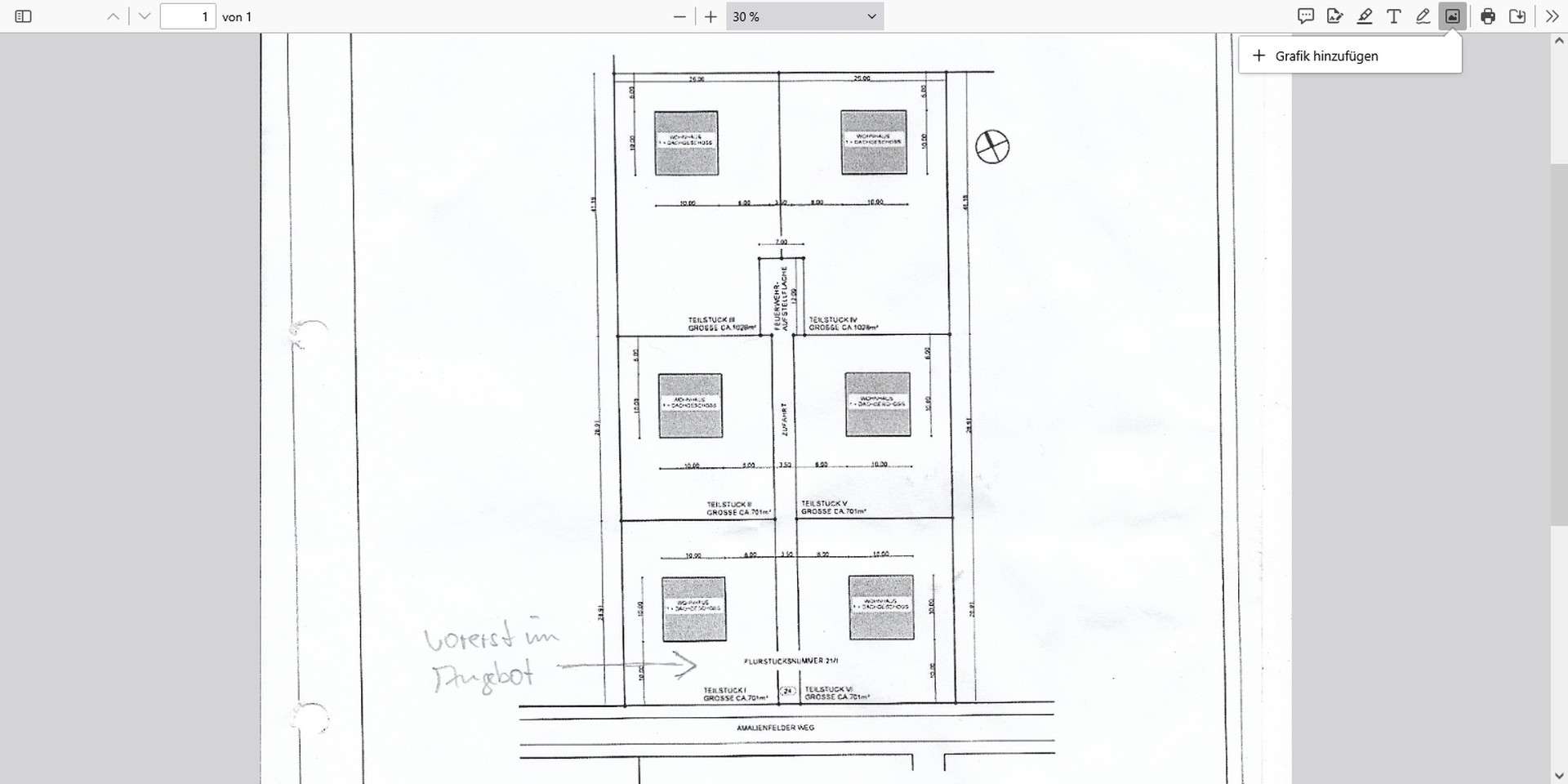 Thumbnail-Grundstück zu verkaufen in Oberkrämer 217.000,00 € 800 m²
