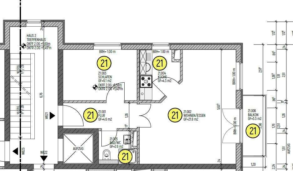 Thumbnail-Wohnung zum Kaufen in Leipzig 154.000,00 € 45 m²