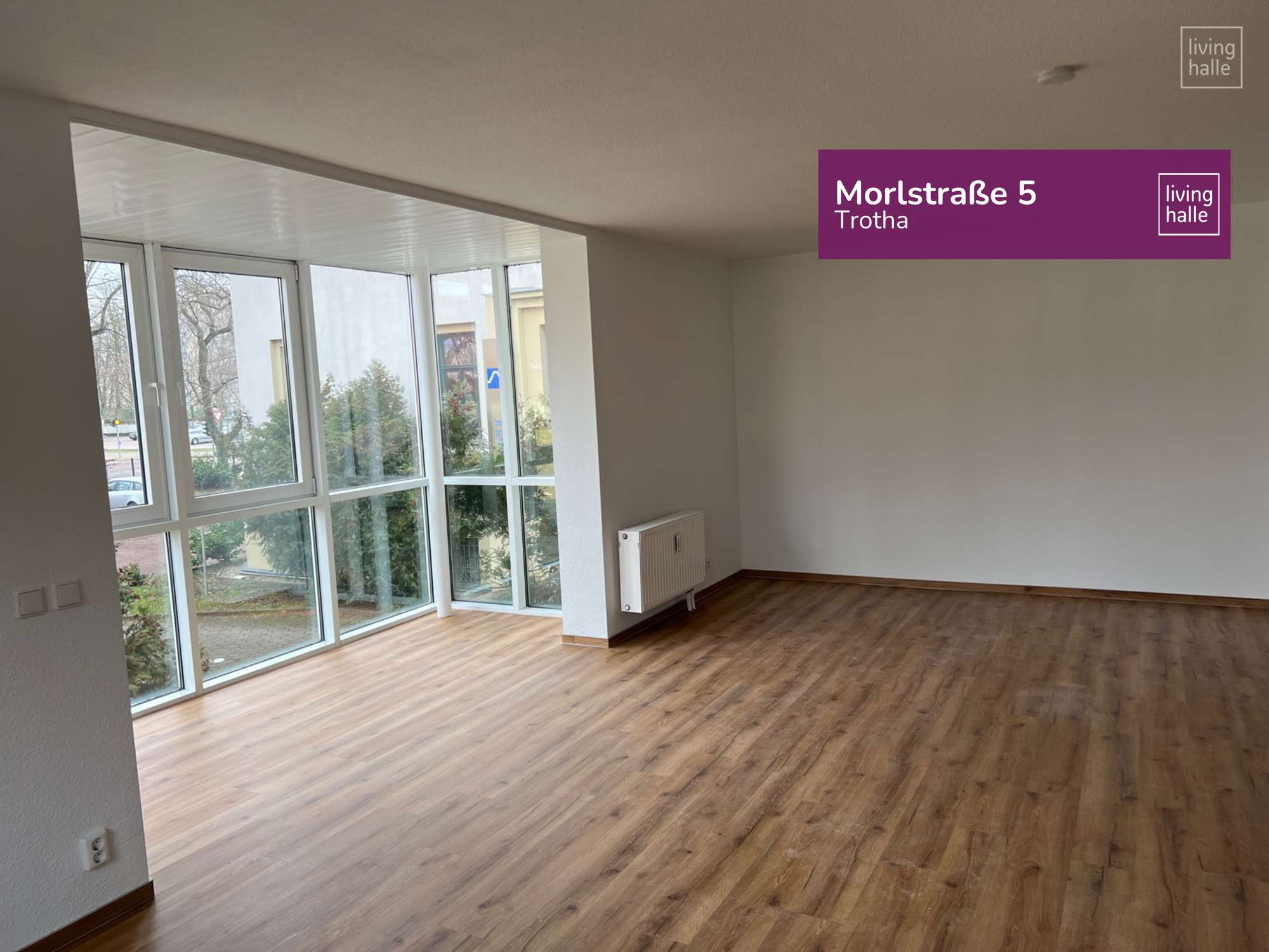 Thumbnail-Wohnung zum Mieten in Halle 550,00 € 67 m²
