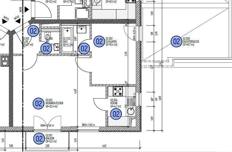 Thumbnail-Wohnung zum Kaufen in Leipzig 165.000,00 € 47.2 m²