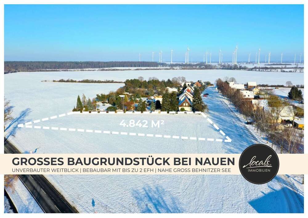 Thumbnail-Grundstück zu verkaufen in Nauen 390.000,00 € 4842 m²