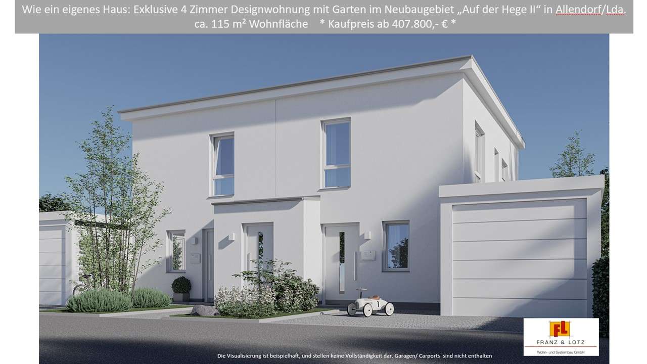 Thumbnail-Wohnung zum Kaufen in Allendorf (Lumda) 407.800,00 € 114 m²