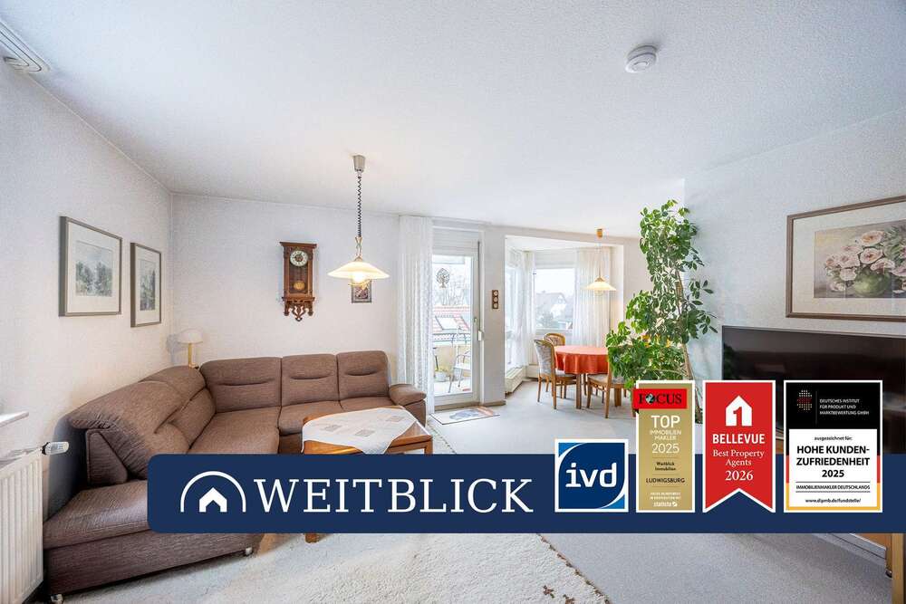 Thumbnail-Wohnung zum Kaufen in Ludwigsburg 314.000,00 € 77 m²