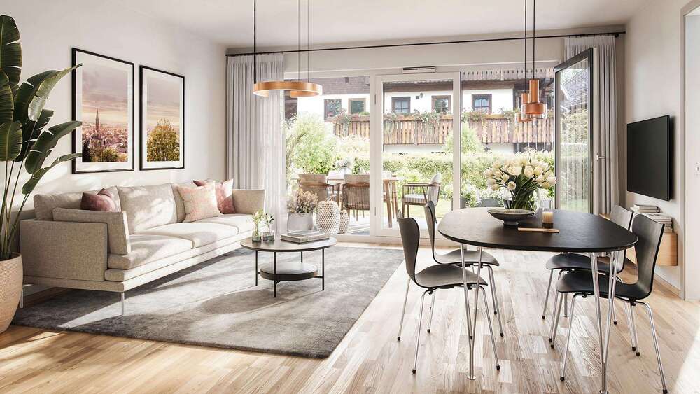 Thumbnail-Wohnung zum Kaufen in Kirchzarten Zarten 416.800,00 € 50.67 m²