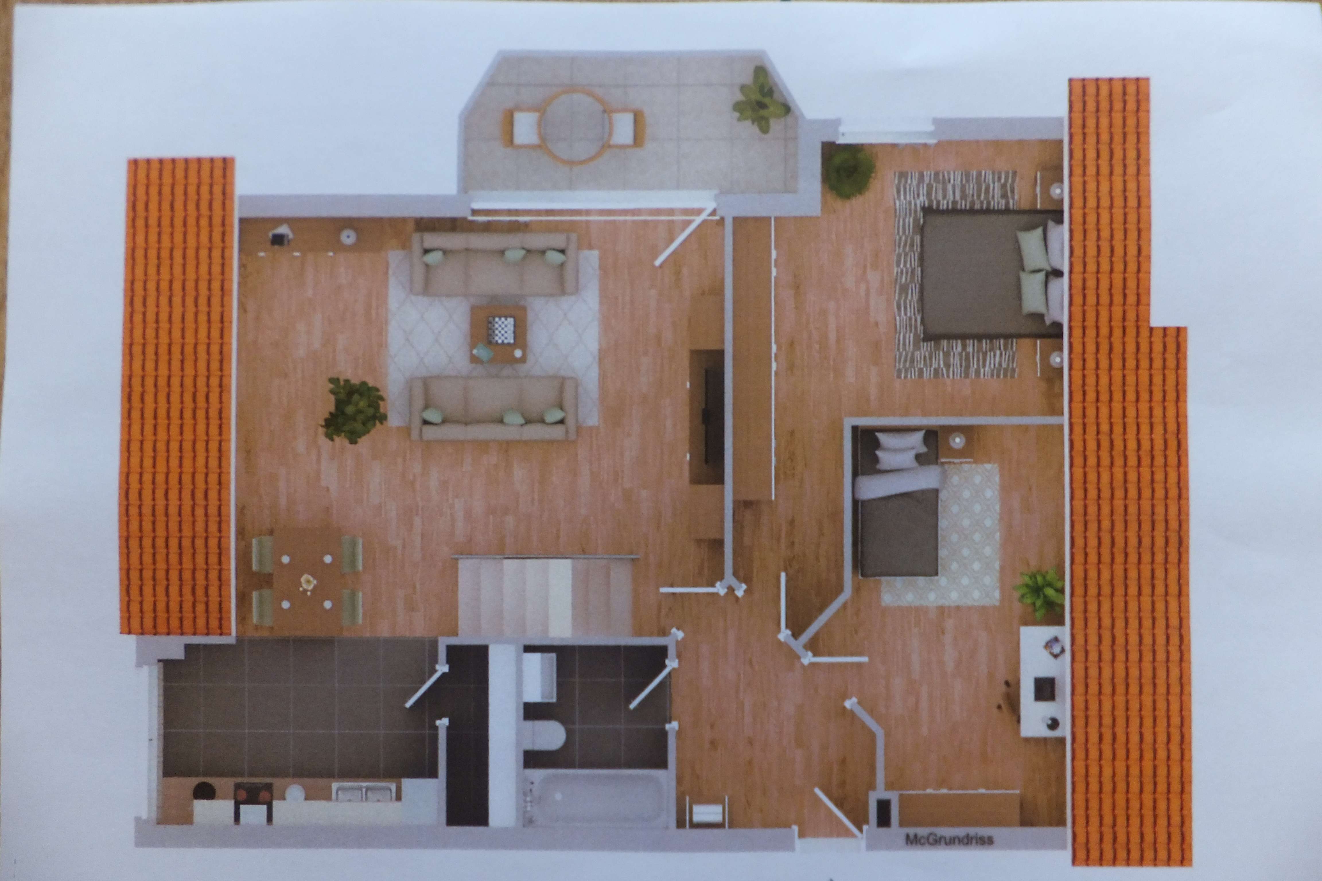 Thumbnail-Wohnung zum Mieten in Mönchweiler 825,00 € 110 m²