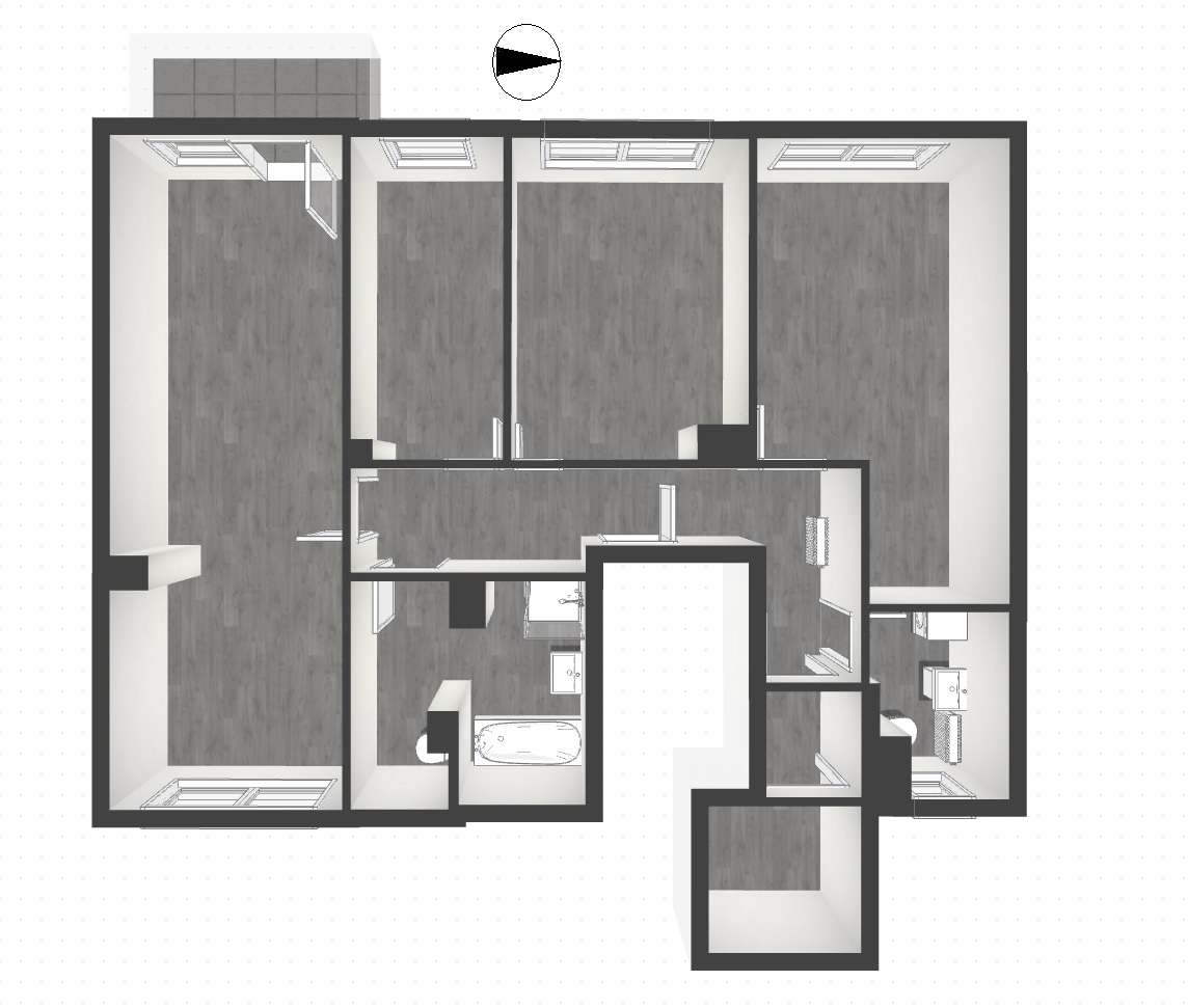 Thumbnail-Wohnung zum Mieten in Döbeln 916,00 € 107.7 m²