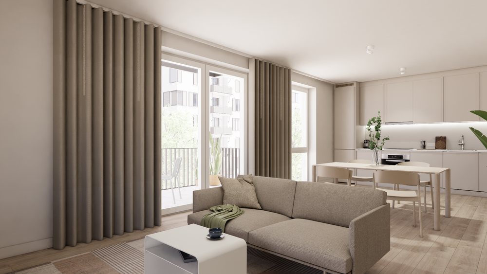 Thumbnail-Wohnung zum Mieten in Berlin 1.435,00 € 43 m²