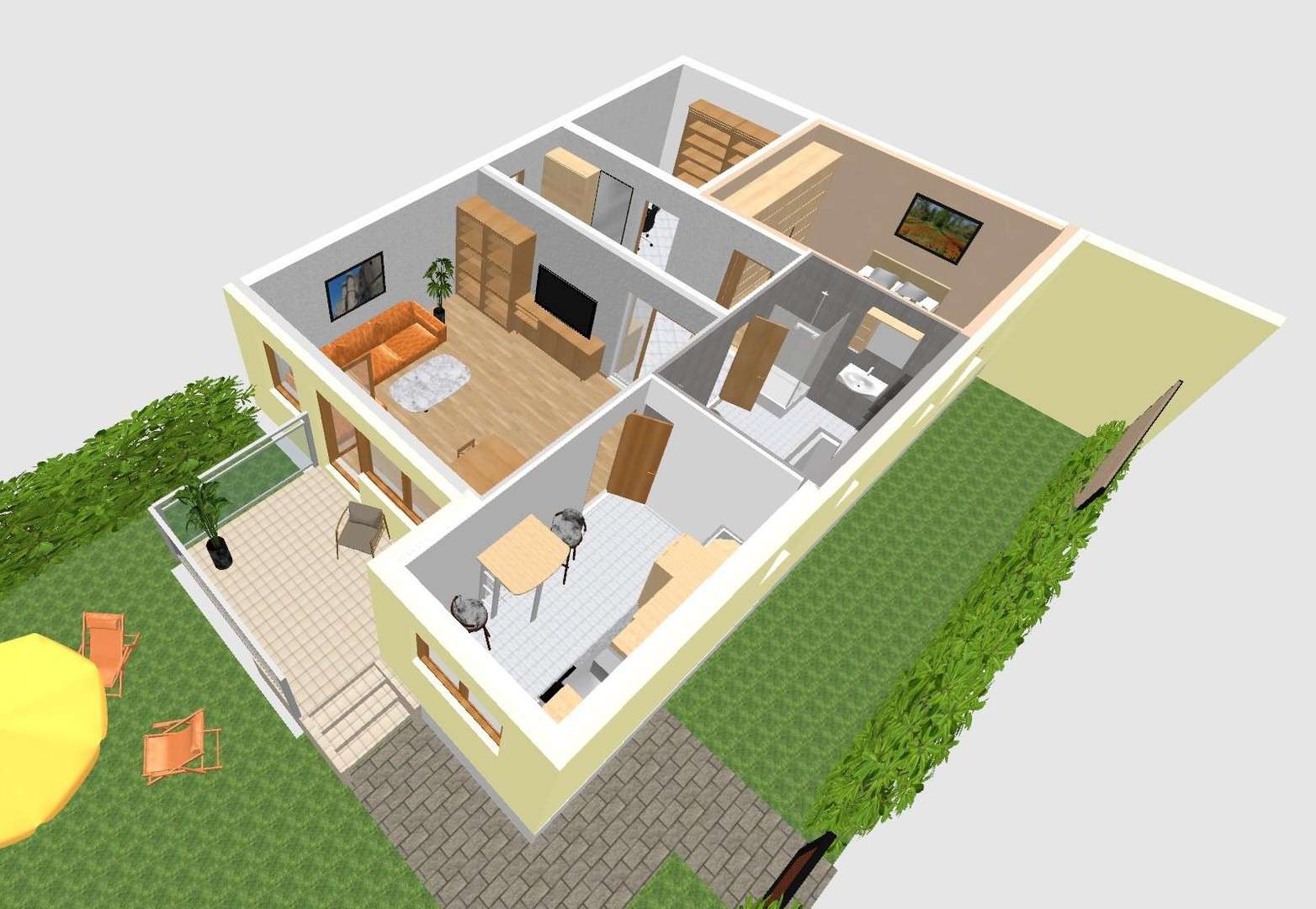 Thumbnail-Wohnung zum Kaufen in Friedrichshafen - Ailingen 324.000,00 € 66 m²