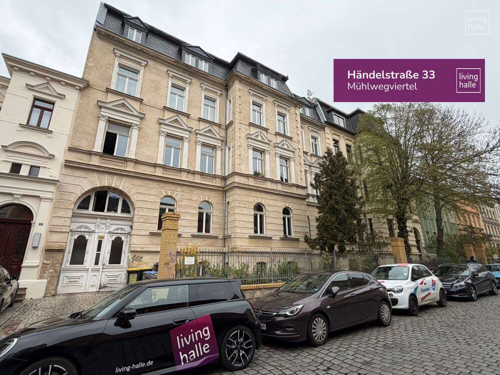 Thumbnail-Wohnung zum Mieten in Halle 320,00 € 32.71 m²