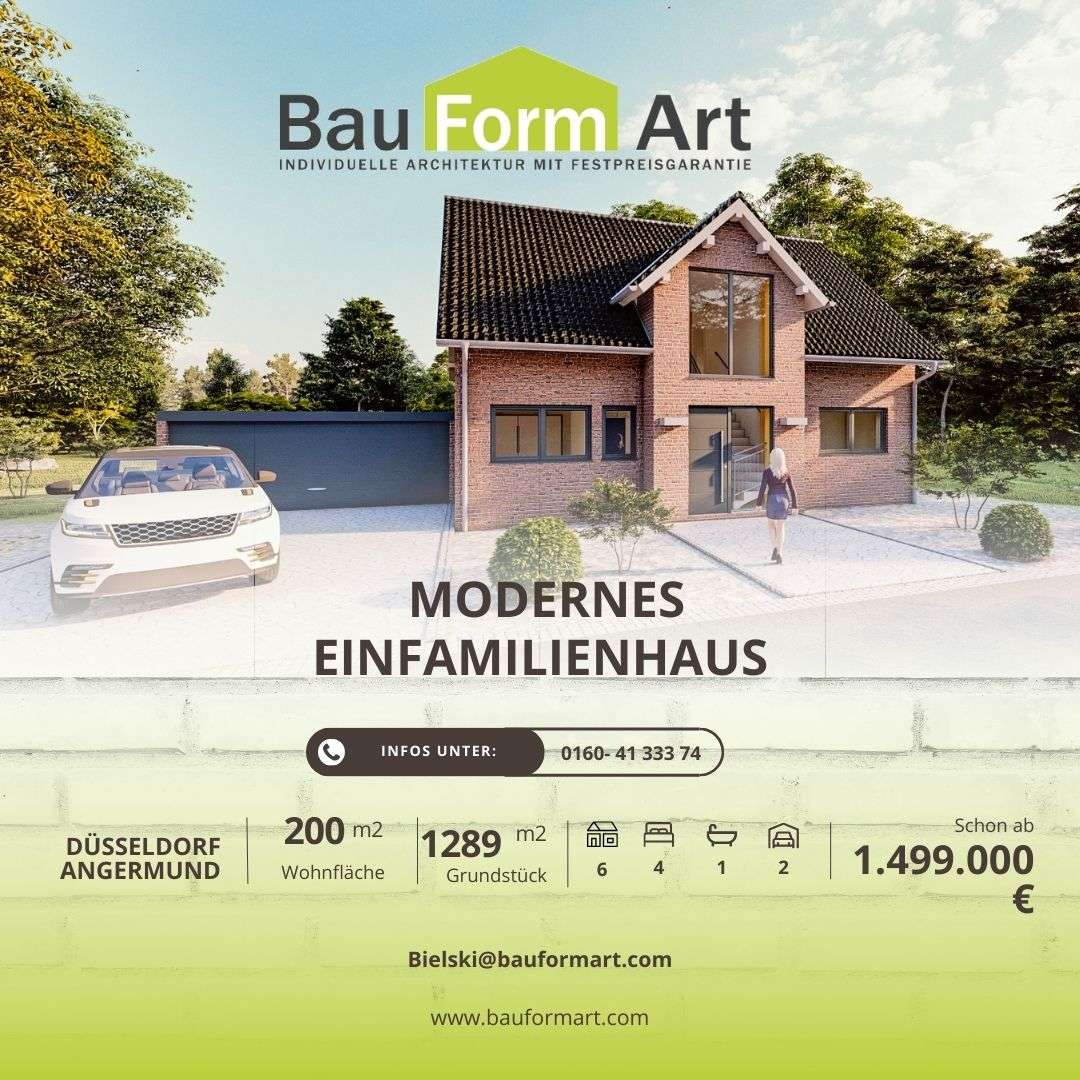 Thumbnail-Haus zum Kaufen in Düsseldorf 1.499.000,00 € 200 m²