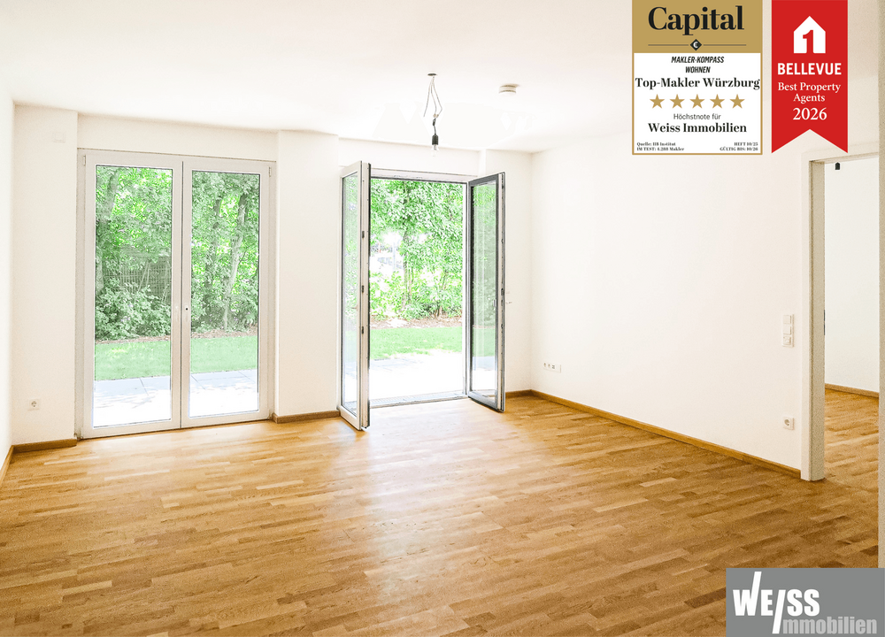Thumbnail-Wohnung zum Mieten in Würzburg 1.088,00 € 72.26 m²