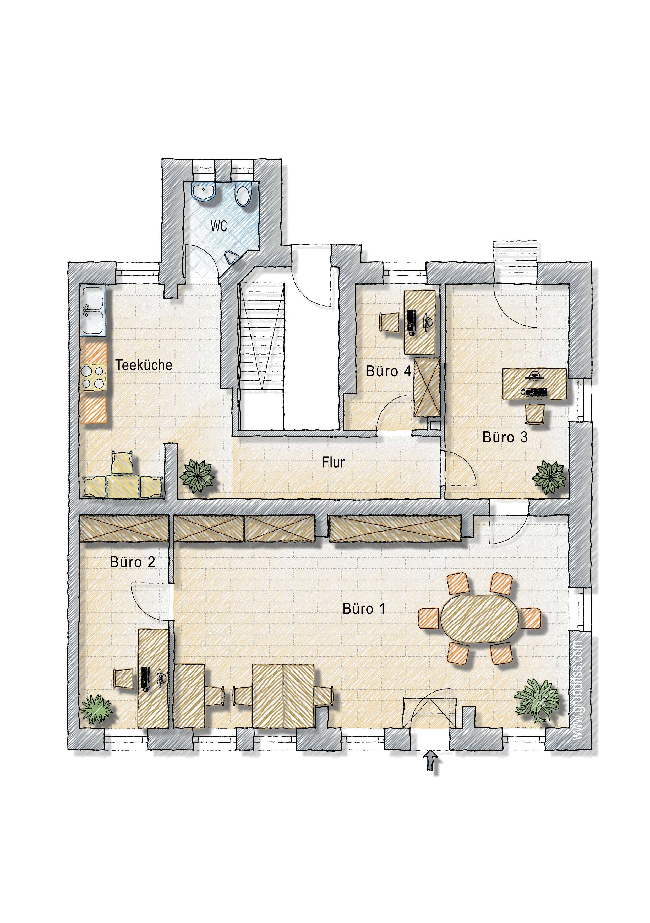 Thumbnail-Einzelhandel in Nürnberg 1.600,00 € 96 m²