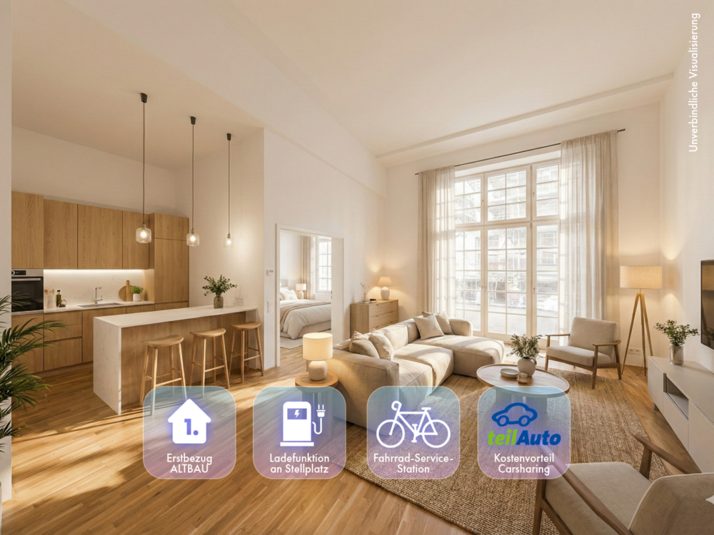 Thumbnail-Wohnung zum Mieten in Chemnitz 745,50 € 61.46 m²