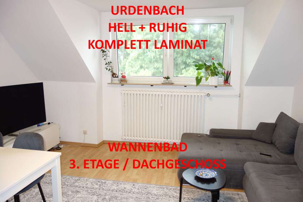 Thumbnail-Wohnung zum Mieten in Düsseldorf 345,00 € 37 m²