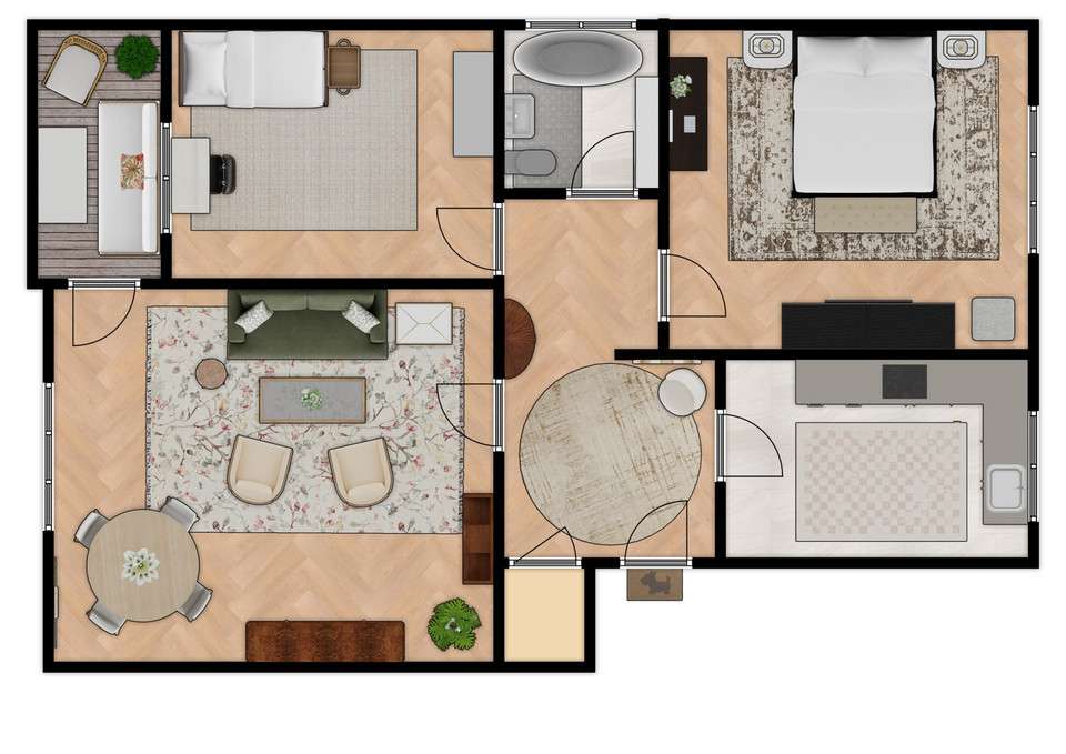Thumbnail-Wohnung zum Kaufen in Vellmar 149.000,00 € 72.16 m²