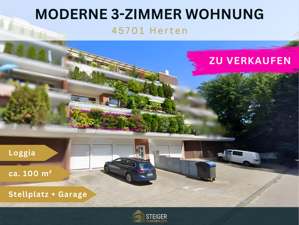 Thumbnail-Wohnung zum Kaufen in Herten 229.000,00 € 99.12 m²