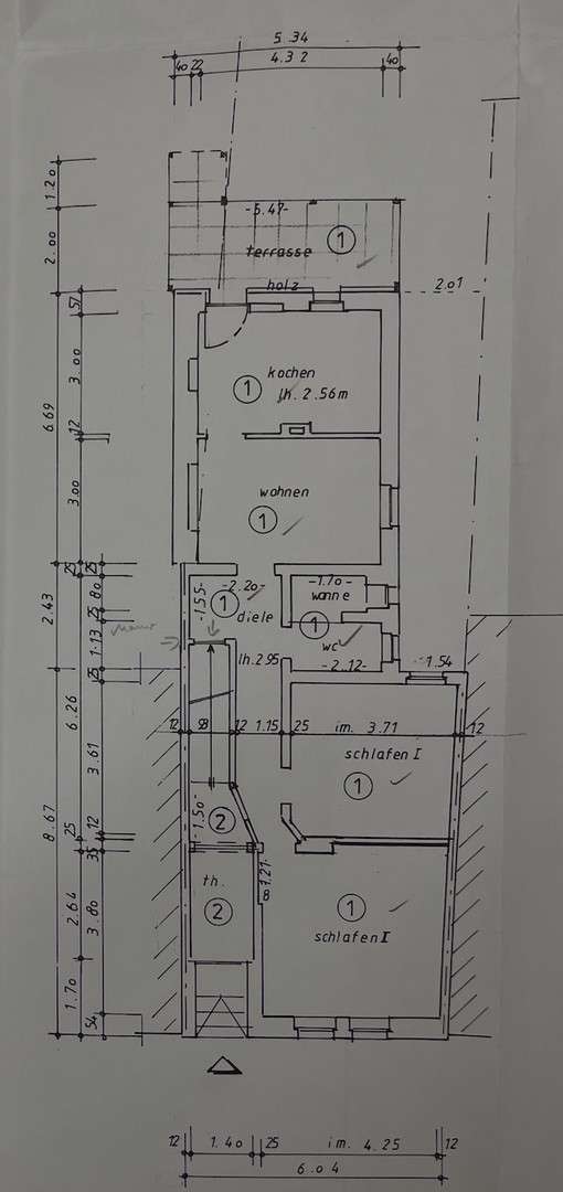 Thumbnail-Wohnung zum Mieten in Bocholt 845,00 € 75 m²