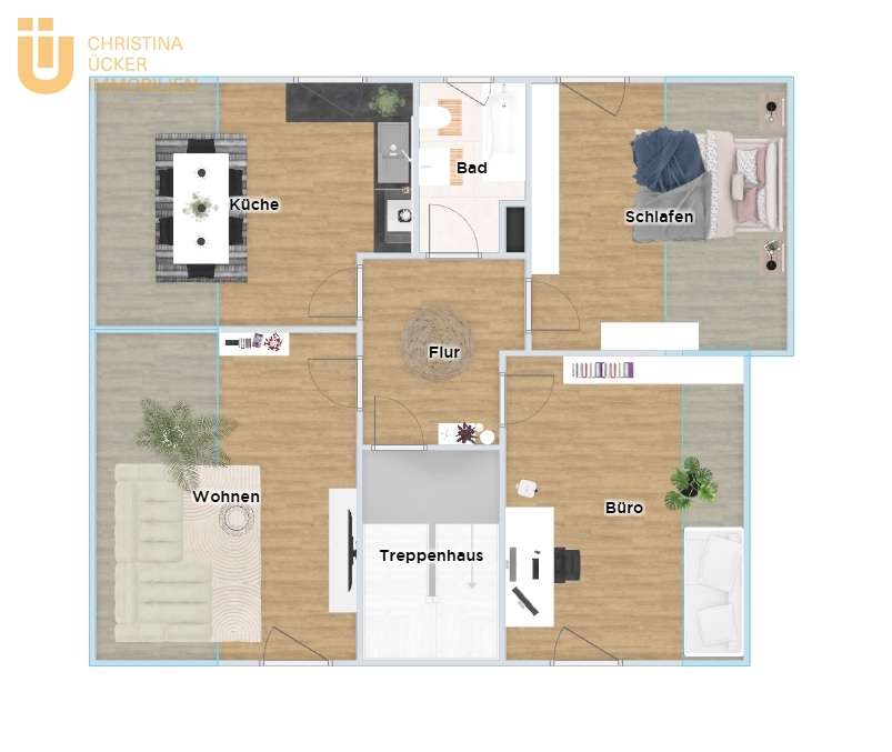 Thumbnail-Wohnung zum Mieten in Rodgau 600,00 € 78 m²
