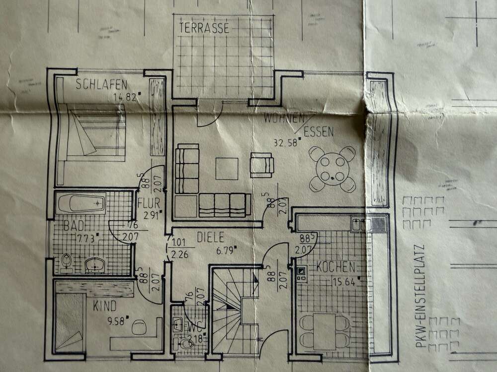 Thumbnail-Wohnung zum Mieten in Hanau (Steinheim) 1.100,00 € 95 m²