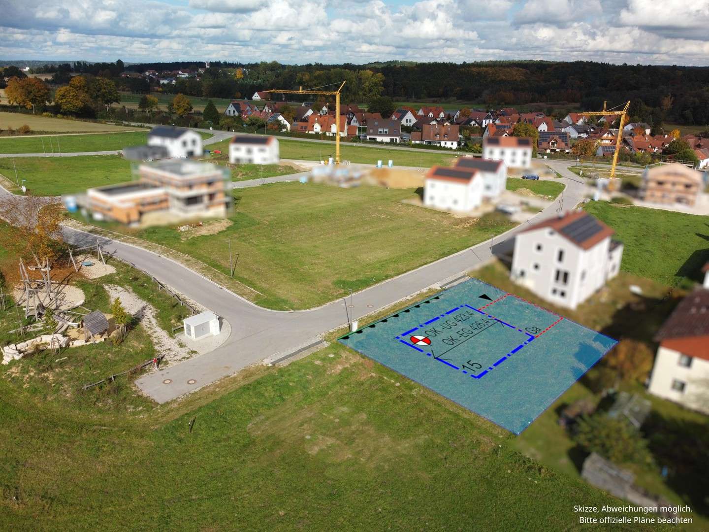 Thumbnail-Grundstück zu verkaufen in Pfaffenhofen a.d.Ilm 337.000,00 € 547 m²