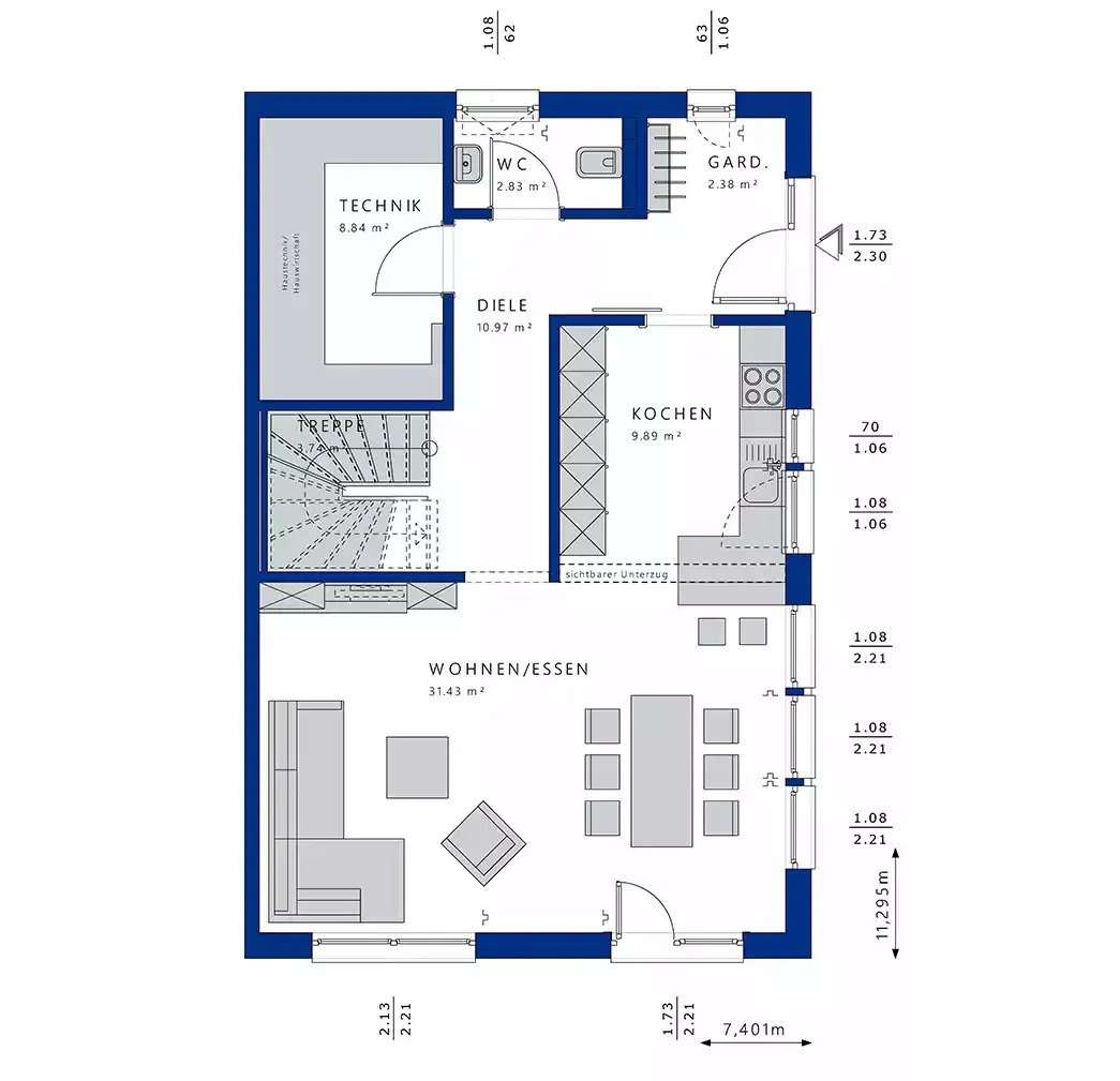 Thumbnail-Haus zum Kaufen in Mainz Ebersheim 671.400,00 € 138 m²