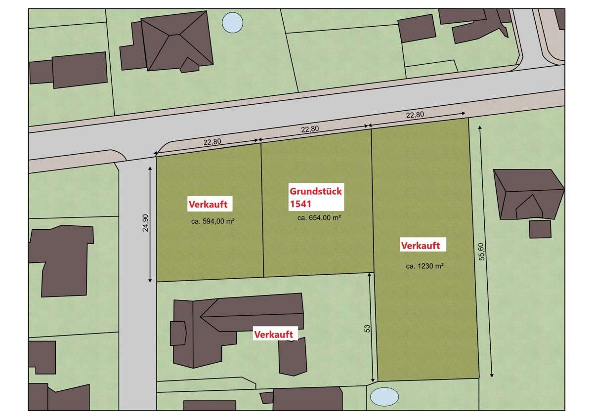 Thumbnail-Grundstück zu verkaufen in Sandersdorf-Brehna Zscherndorf 69.900,00 € 654 m²