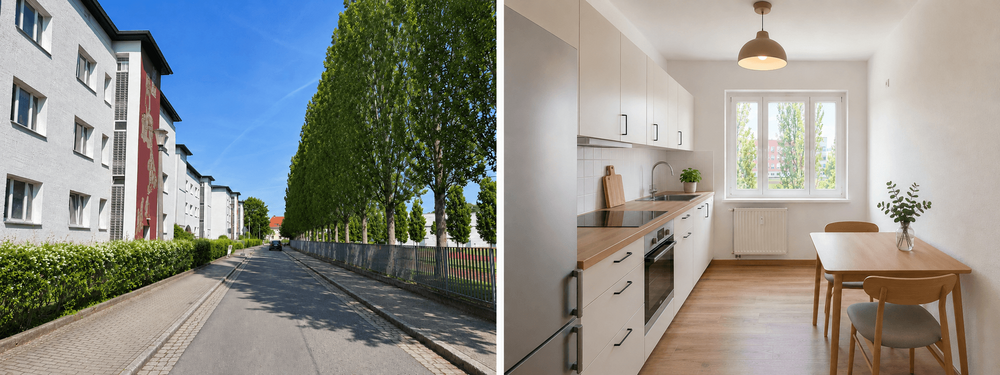 Thumbnail-Wohnung zum Mieten in Dresden 960,00 € 51 m²