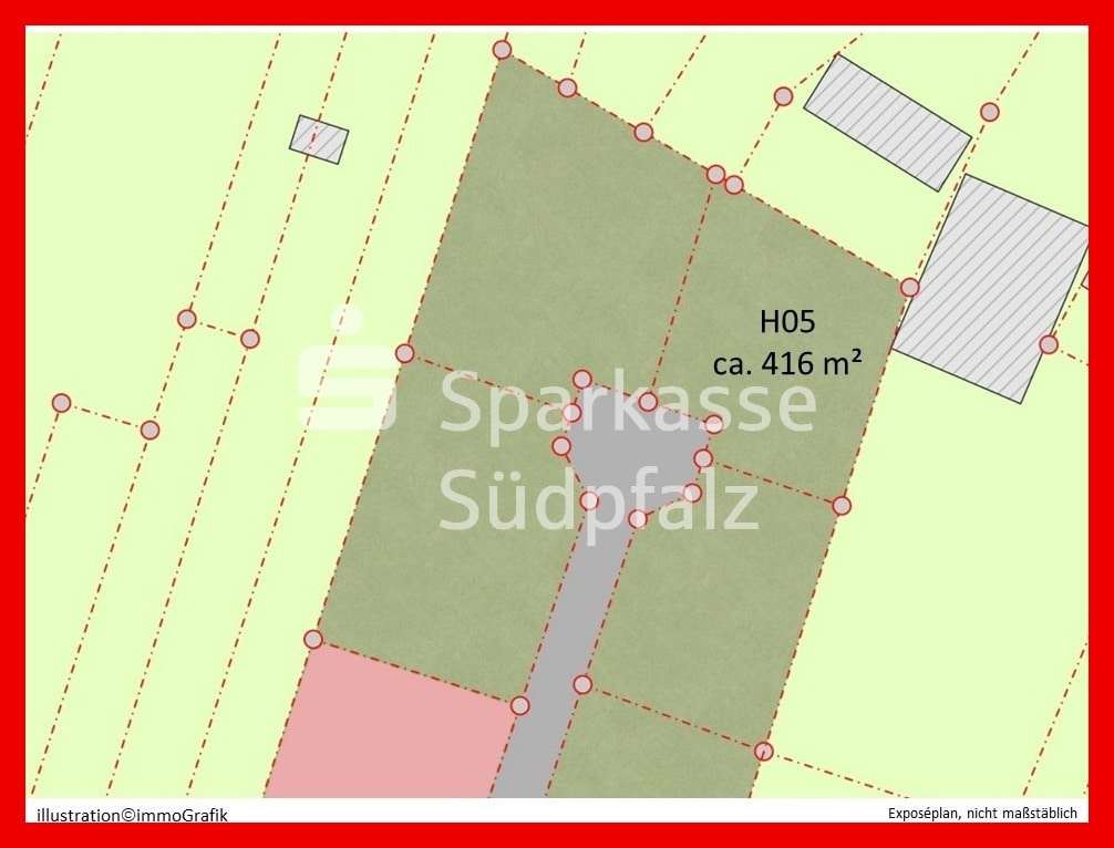 Thumbnail-Grundstück zu verkaufen in Heuchelheim-Klingen 145.600,00 € 416 m²