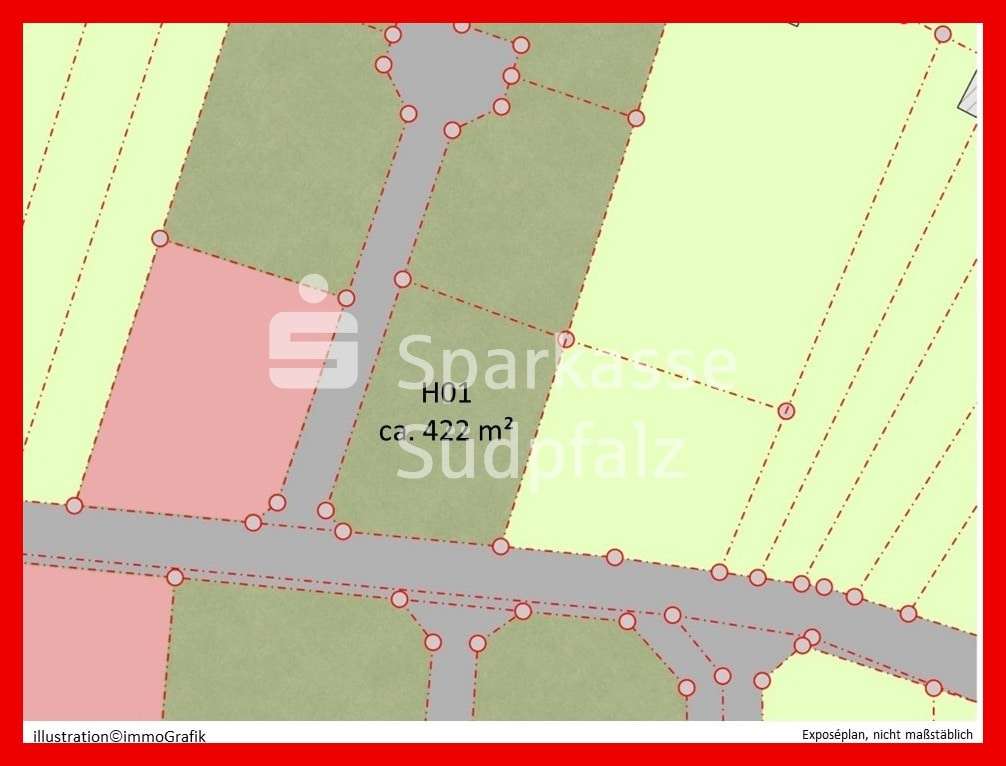 Thumbnail-Grundstück zu verkaufen in Heuchelheim-Klingen 147.700,00 € 422 m²