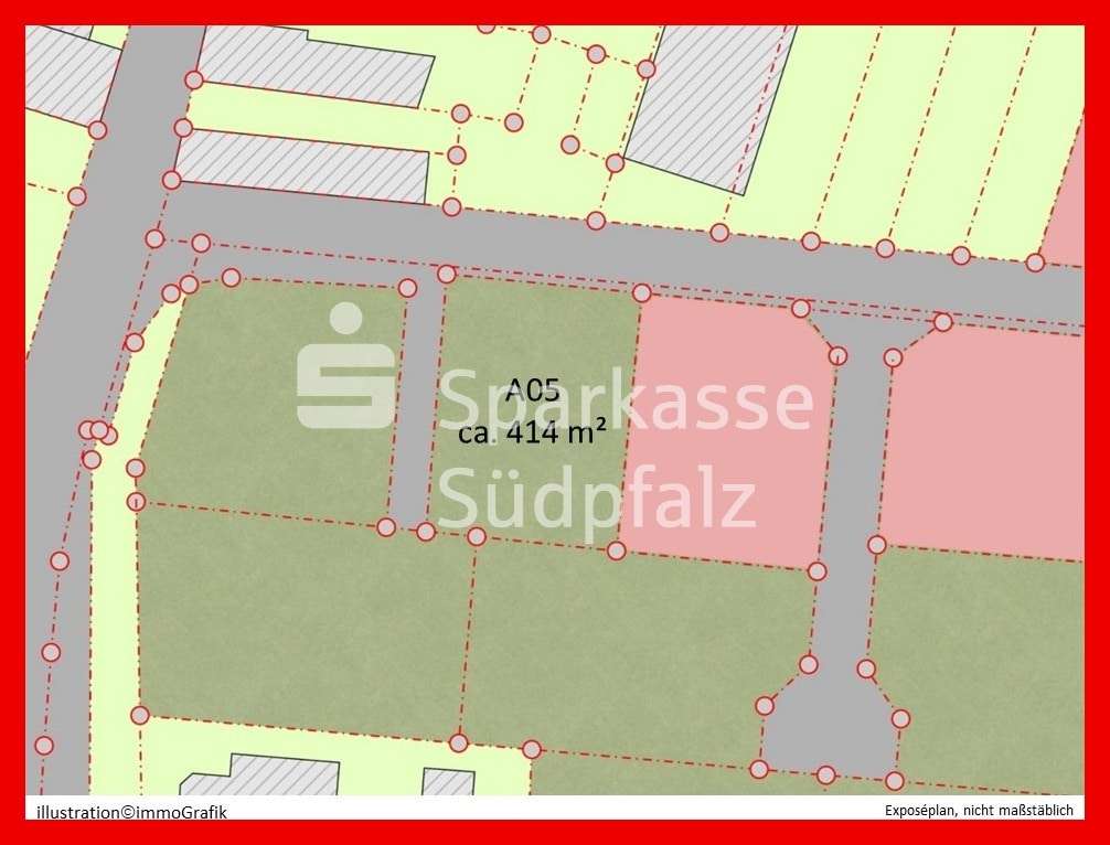 Thumbnail-Grundstück zu verkaufen in Heuchelheim-Klingen 140.760,00 € 414 m²