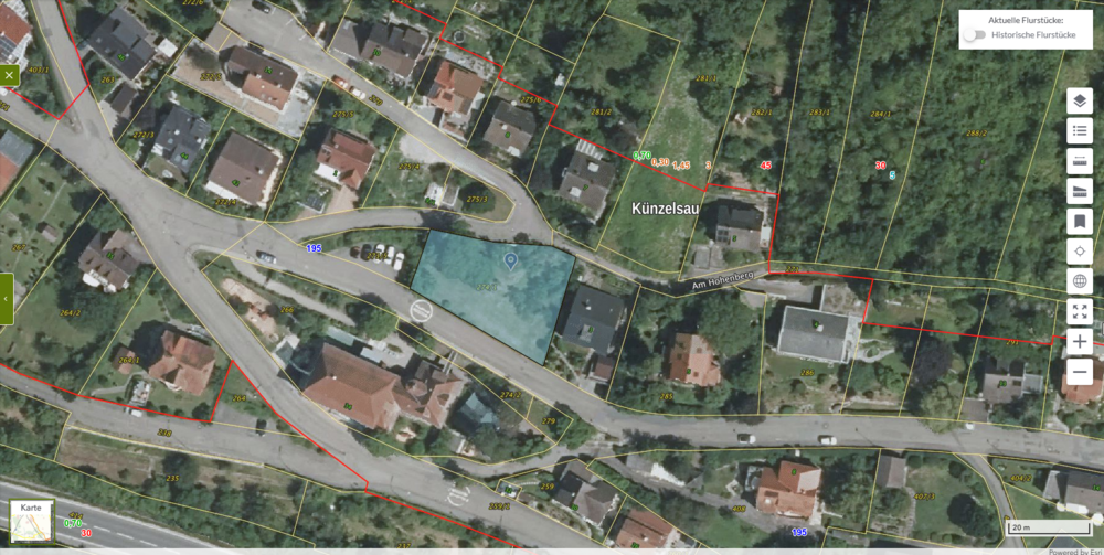 Thumbnail-Grundstück zu verkaufen in Künzelsau 295.000,00 € 804 m²