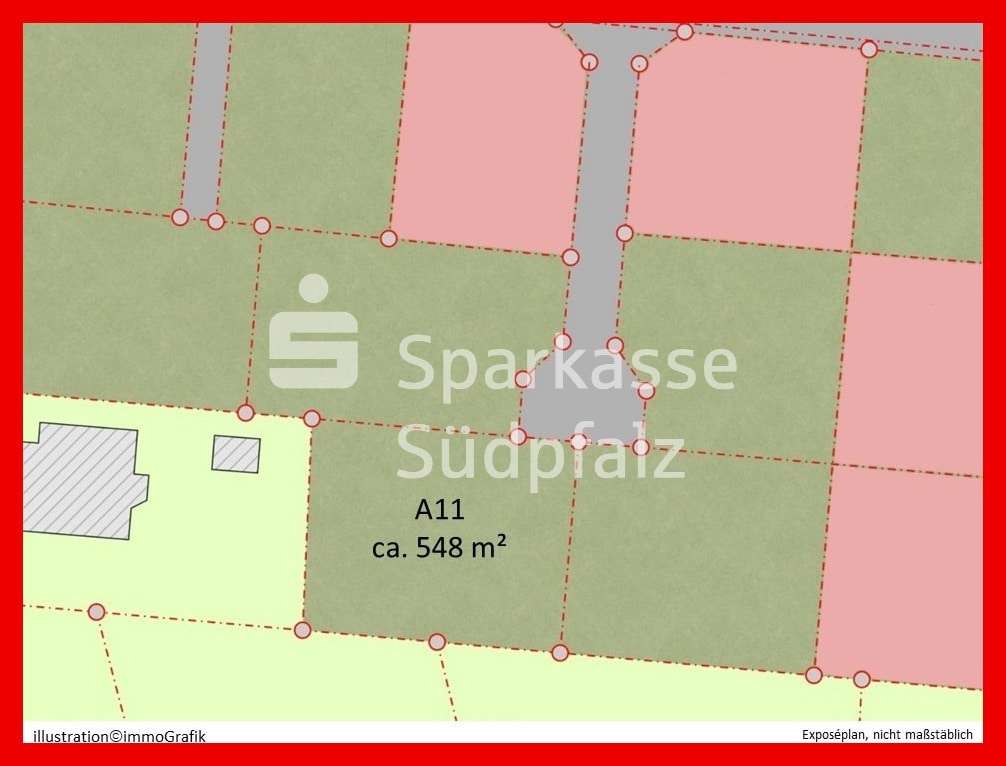 Thumbnail-Grundstück zu verkaufen in Heuchelheim-Klingen 197.280,00 € 548 m²