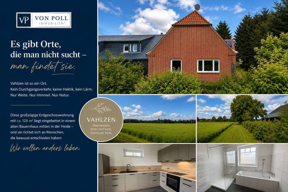 Thumbnail-Wohnung zum Mieten in Neuenkirchen 1.200,00 € 128 m²